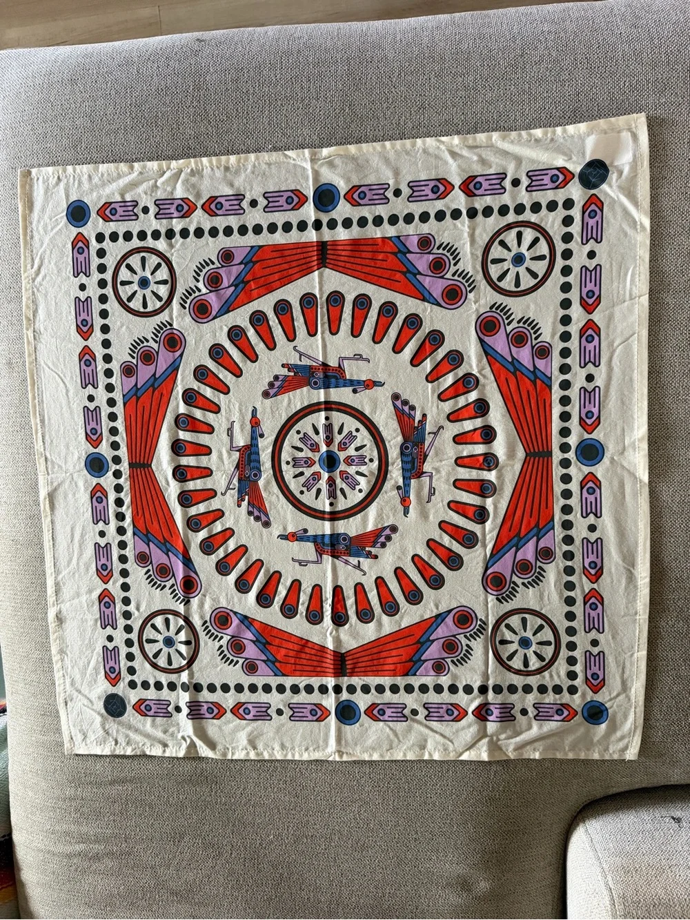 N/A bright red